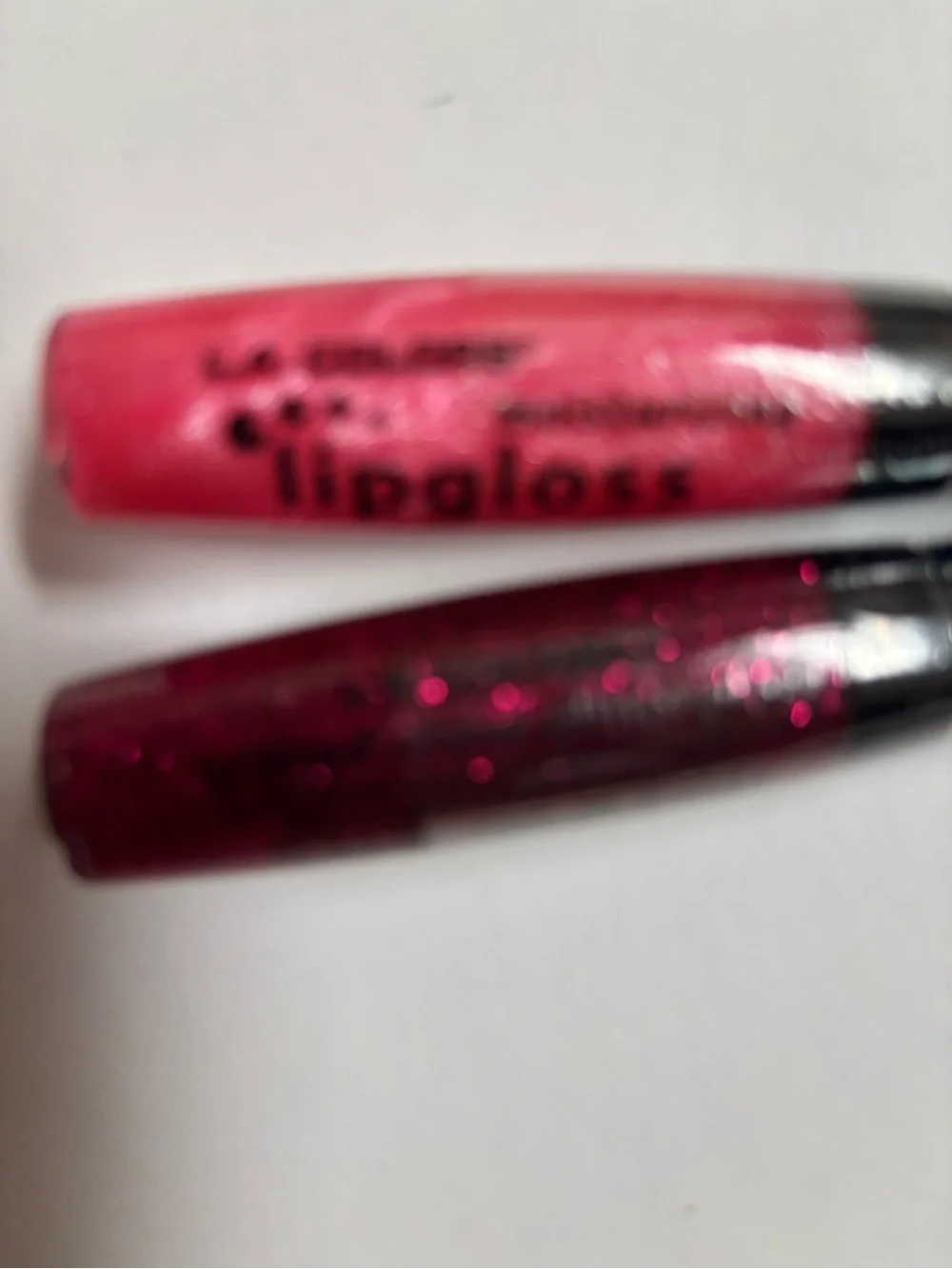 L.A. Colors Pink & Deep Magenta Lipgloss Duo